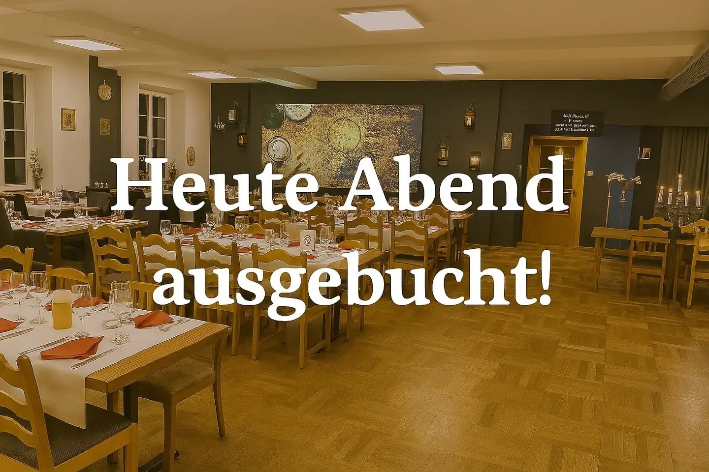Liebe Gäste, heute Abend sind wir ausgebucht! 🌟 Leider haben wir keinen Platz mehr für spontane Besuche. Aber keine Sorge, wir freuen uns darauf, euch an einem anderen Abend herzlich willkommen zu heissen und zu verwöhnen. 🍽️✨

Reserviert euch doch schon bald euren Tisch! 🕒

#ausgebucht #gastfreundschaft #reservierung #genussmomente #freudeaufmehr #switzerland #gastroerlebnis