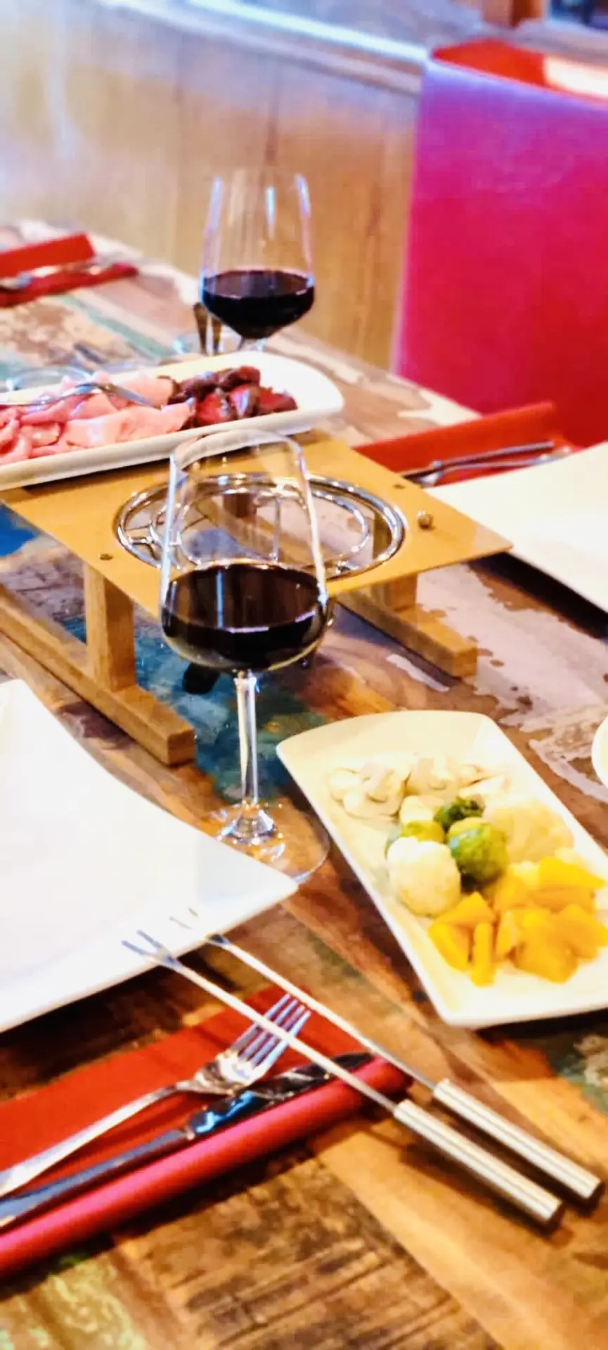 Fondue-Abend im Stübli des Restaurant Stadtgarten Wangen an der Aare – Aufnahme 9