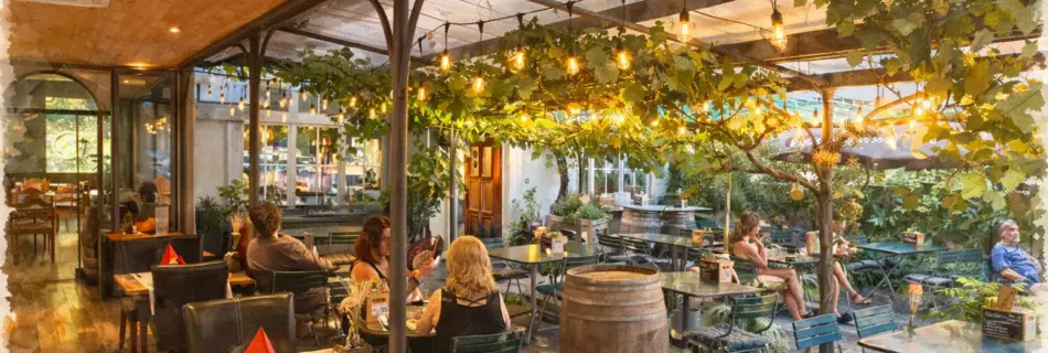 Terrasse Restaurant Stadtgarten Wangen an der Aare – Sommer Genuss