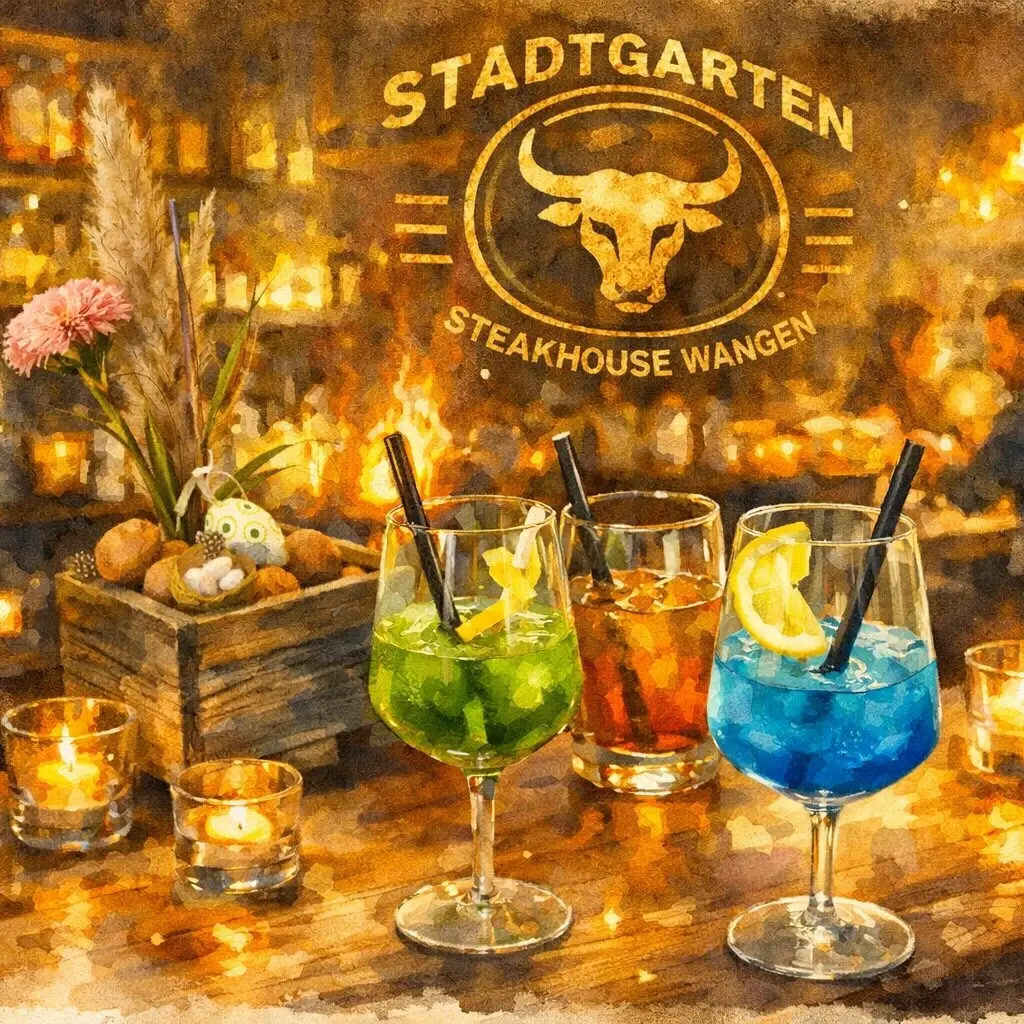 Heute ist Ostersamstag – und die Bar im Stadtgarten ruft 🍸🔥

Frische Drinks, gute Vibes und genau die richtige Portion Genuss, um ins Wochenende zu starten. Ob spritzig, fruchtig oder klassisch – bei uns wird jeder Schluck zum Erlebnis.

Komm vorbei, lehn dich zurück und geniesse den Abend mit Freunden – so wie es sein soll.

Stadtgarten Wangen
Aus Spass am Genuss!

#stadtgarten #wangenanderaare #steakhouse #barvibes #ostersamstag #genussmoment #cocktails #feuerundgenuss