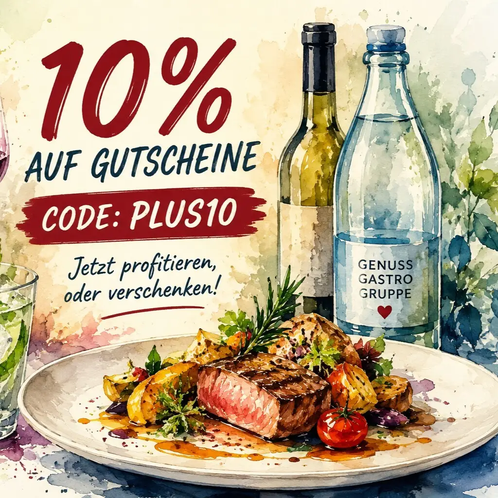 🎁 10% BONUS AUF ALLE GUTSCHEINE – NUR KURZE ZEIT!

Jetzt ist der perfekte Moment zum Geniessen – oder zum Verschenken.

Sichern Sie sich 10% Extra-Wert auf Ihren Gutschein
👉 Einfach Code eingeben: PLUS10

💥 Mehr Genuss für weniger Geld
💥 Sofort digital verfügbar
💥 Perfekt für Geburtstage, Mitarbeiter oder spontane Überraschungen

⚠️ Achtung: Limitierte Aktion – nur für kurze Zeit gültig!

👉 Jetzt Gutschein sichern & profitieren
https://shop.e-guma.ch/genuss-gastro.plus/de/gutscheine?promocode=Plus10&utm_source=chatgpt.com