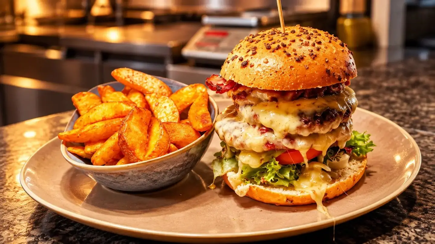 Fünf Burger, keine lange Liste Im Restaurant Stadtgarten in Wangen an der Aare stehen fünf Burger auf der Karte — vom Stadtgarten Burger aus 100 % Rindfleisch bis zum veganen Erbsen-Patty mit Guacamole. Käse, Speck oder Onion Rings dazunehmen Poulet Burger mit paniertem Poulet-Oberschenkel Pinsa in sechs Varianten, lang fermentierter Teig Tisch reservieren: Link im Profil #Stadtgarten #BurgerWangen