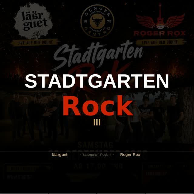 Stadtgarten Rock: Erlebt Live-Musik in gemütlicher Atmosphäre, feines Essen im Foodgarten und entspannte Drinks im Barbetrieb 🎸🍔🍹 Kommt vorbei, geniesst den Abend unter freiem Himmel und erlebt gute Vibes, starke Sounds und beste Gesellschaft. https://stadtgarten.plus/stadtgarten-rock/ #stadtgarten #livemusik #foodgarten #barbetrieb